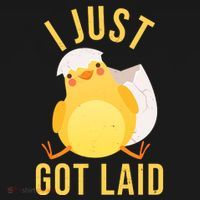 Funny I Just Got Laid Chick Backpack thumb 2
