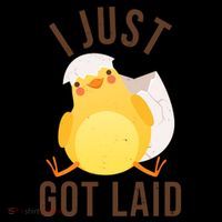 Funny I Just Got Laid Chick Coffee Mug thumb 5