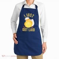 Funny I Just Got Laid Chick Apron thumb 2