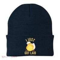 Funny I Just Got Laid Chick Beanie thumb 0