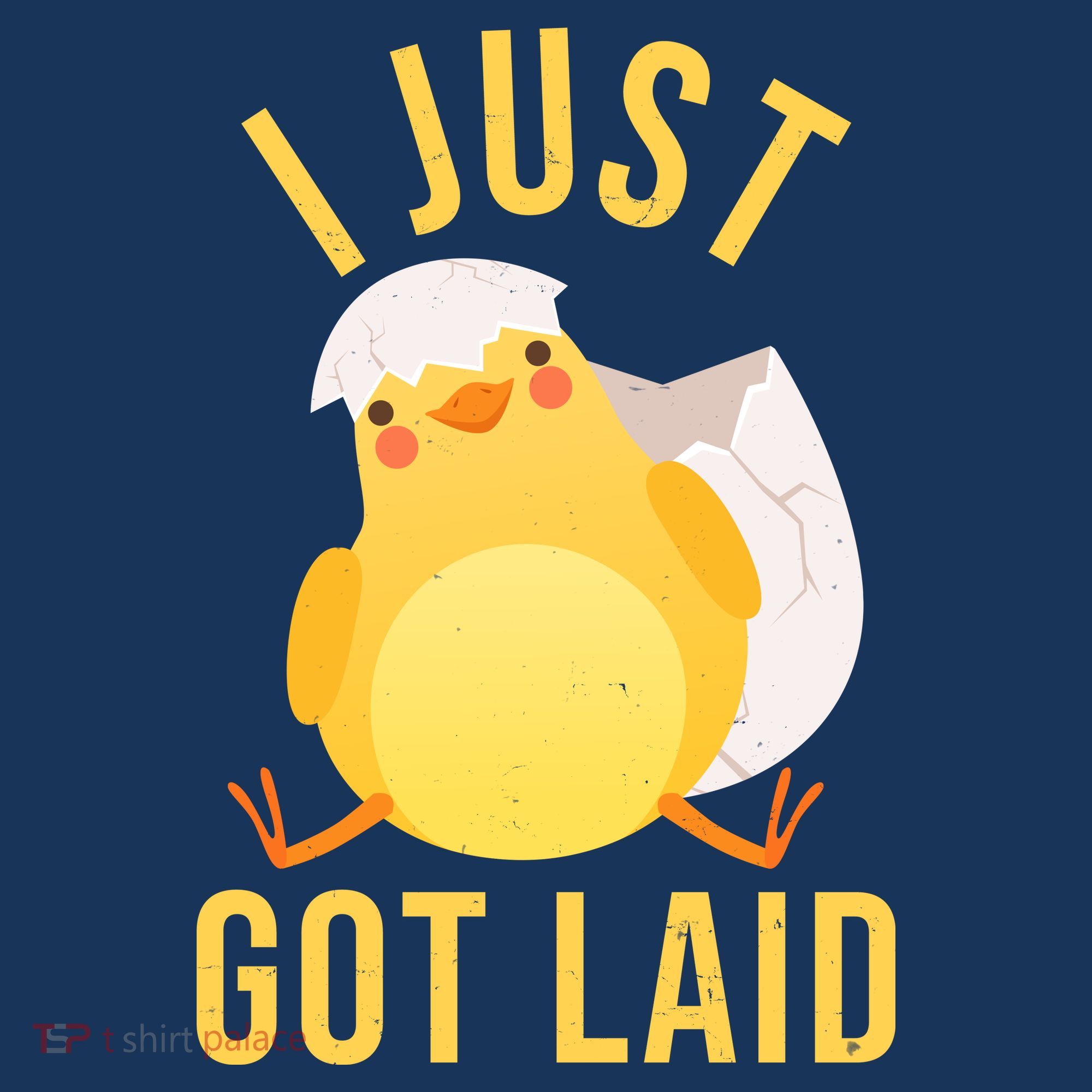 Funny I Just Got Laid Chick Coaster