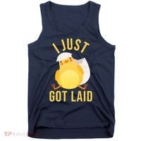 Funny I Just Got Laid Chick Tank Top thumb 0