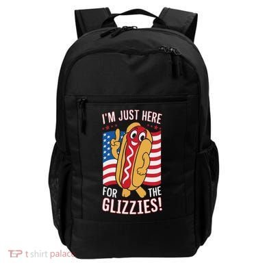 Funny IM Just Here For The Glizzies Backpack