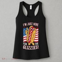 Funny IM Just Here For The Glizzies Women's Tank Top thumb 3