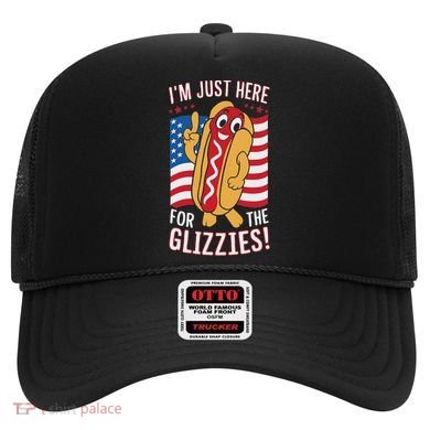 Funny IM Just Here For The Glizzies Hat