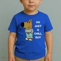 Funny IM Just A Chill Guy Meme Toddler T-Shirt thumb 2