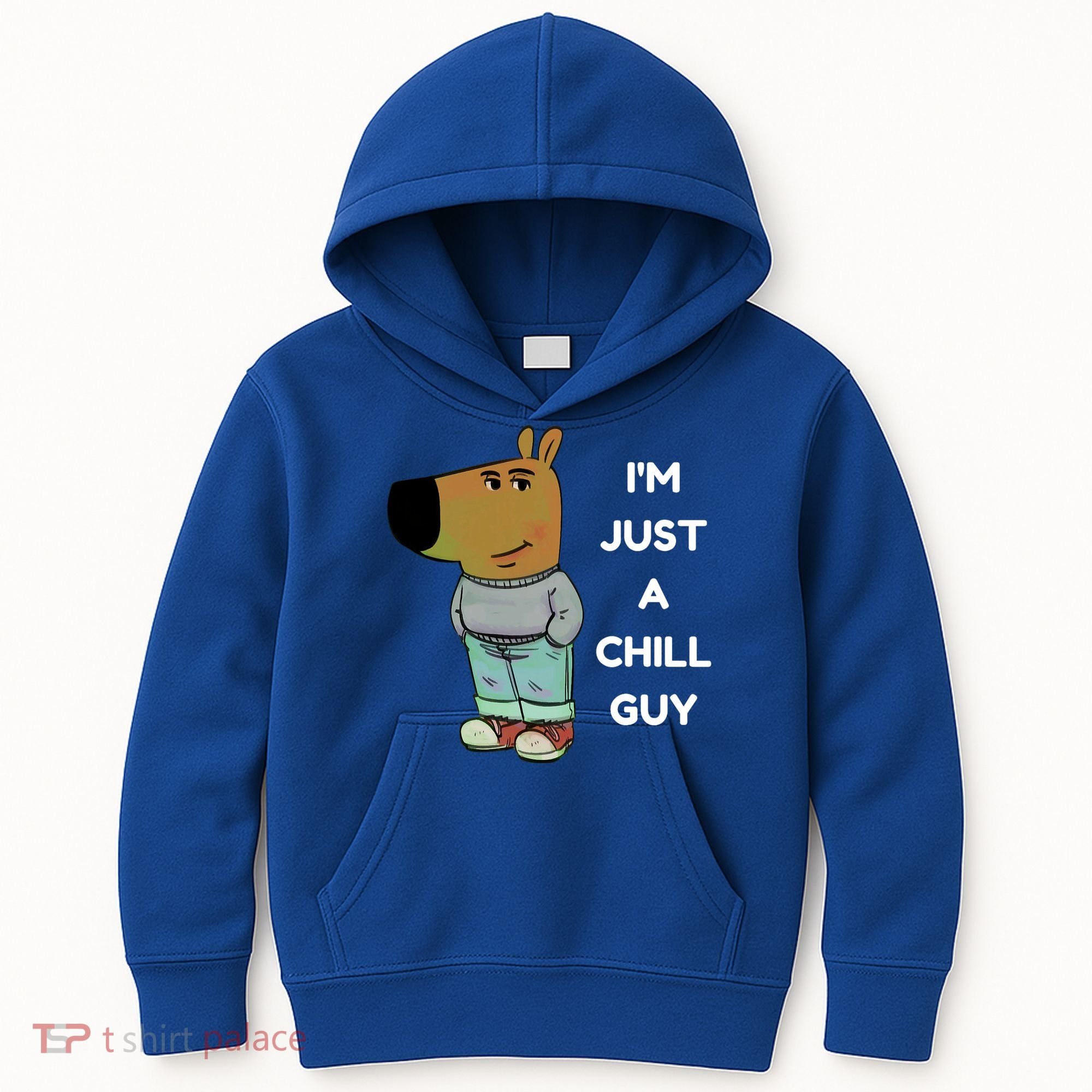 Funny IM Just A Chill Guy Meme Kids Hoodie