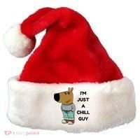 Funny IM Just A Chill Guy Meme Santa Hat thumb 0
