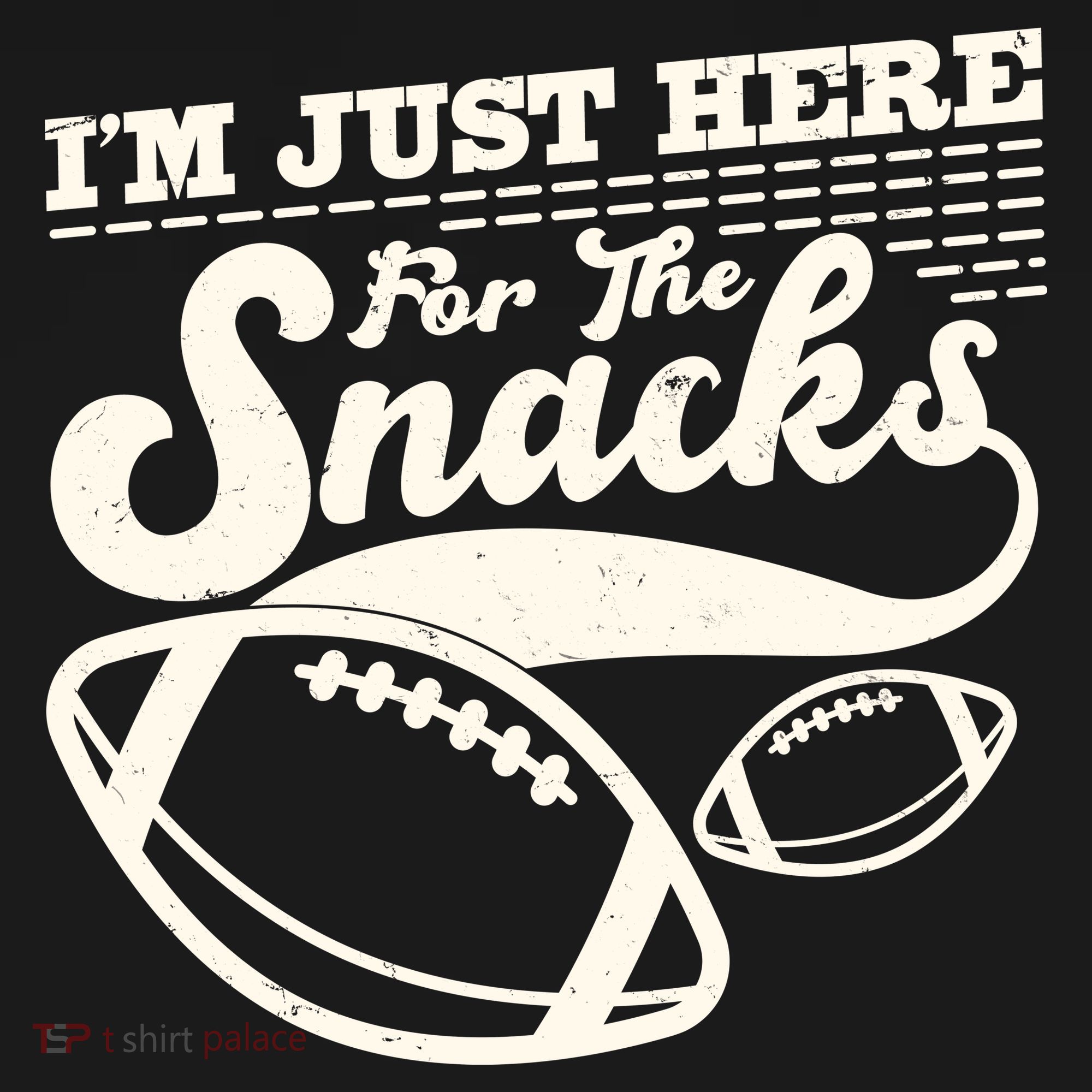 Funny I'm Just Here For The Snacks Sweatshirt