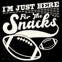 Funny I'm Just Here For The Snacks Women's Hoodie thumb 2