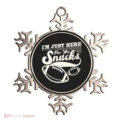 Funny I'm Just Here For The Snacks Ornament
