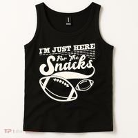 Funny I'm Just Here For The Snacks Tank Top thumb 2