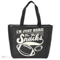Funny I'm Just Here For The Snacks Tote Bag thumb 0