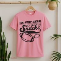 Funny I'm Just Here For The Snacks T-Shirt thumb 2