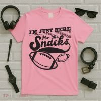 Funny I'm Just Here For The Snacks T-Shirt thumb 5