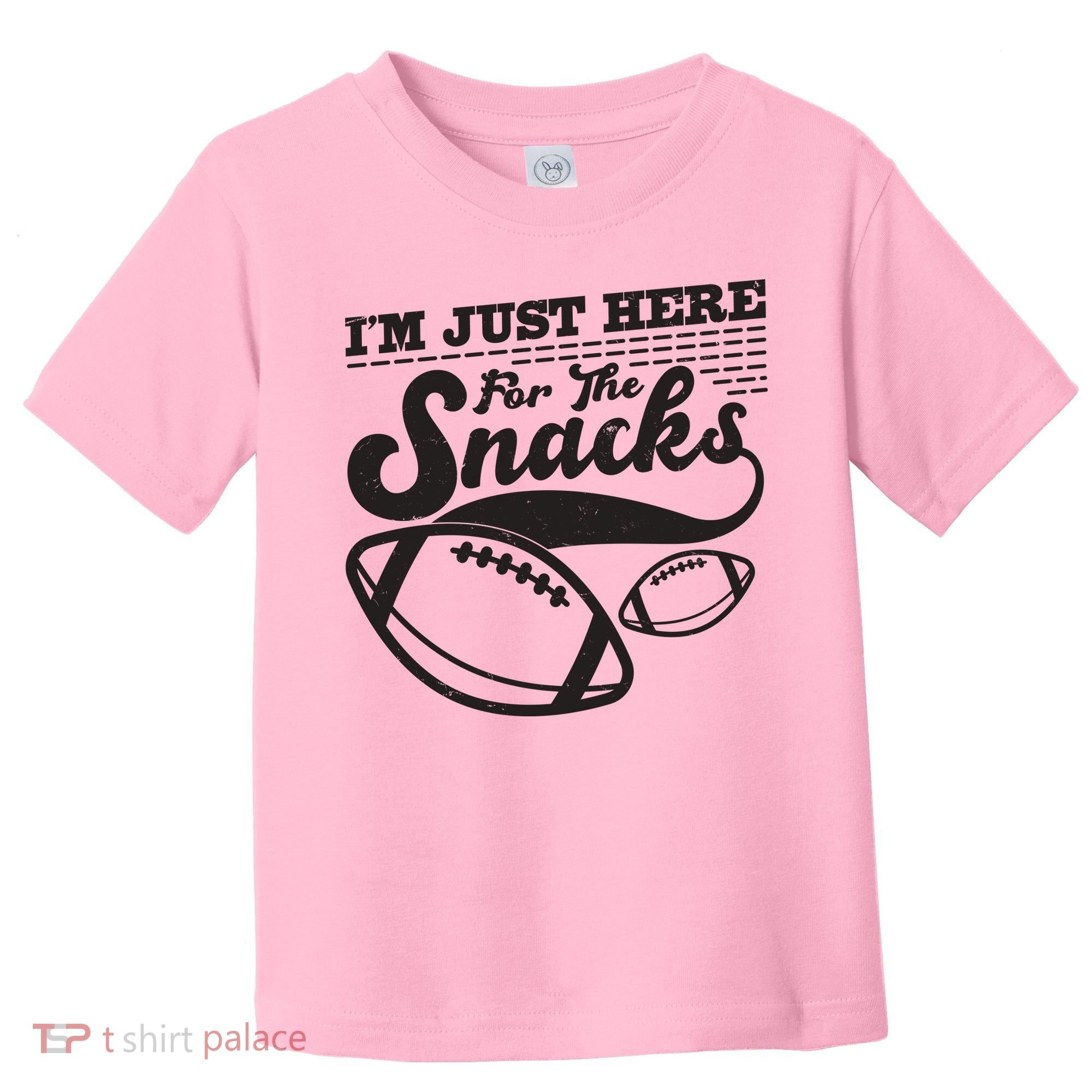 Funny I'm Just Here For The Snacks Toddler T-Shirt