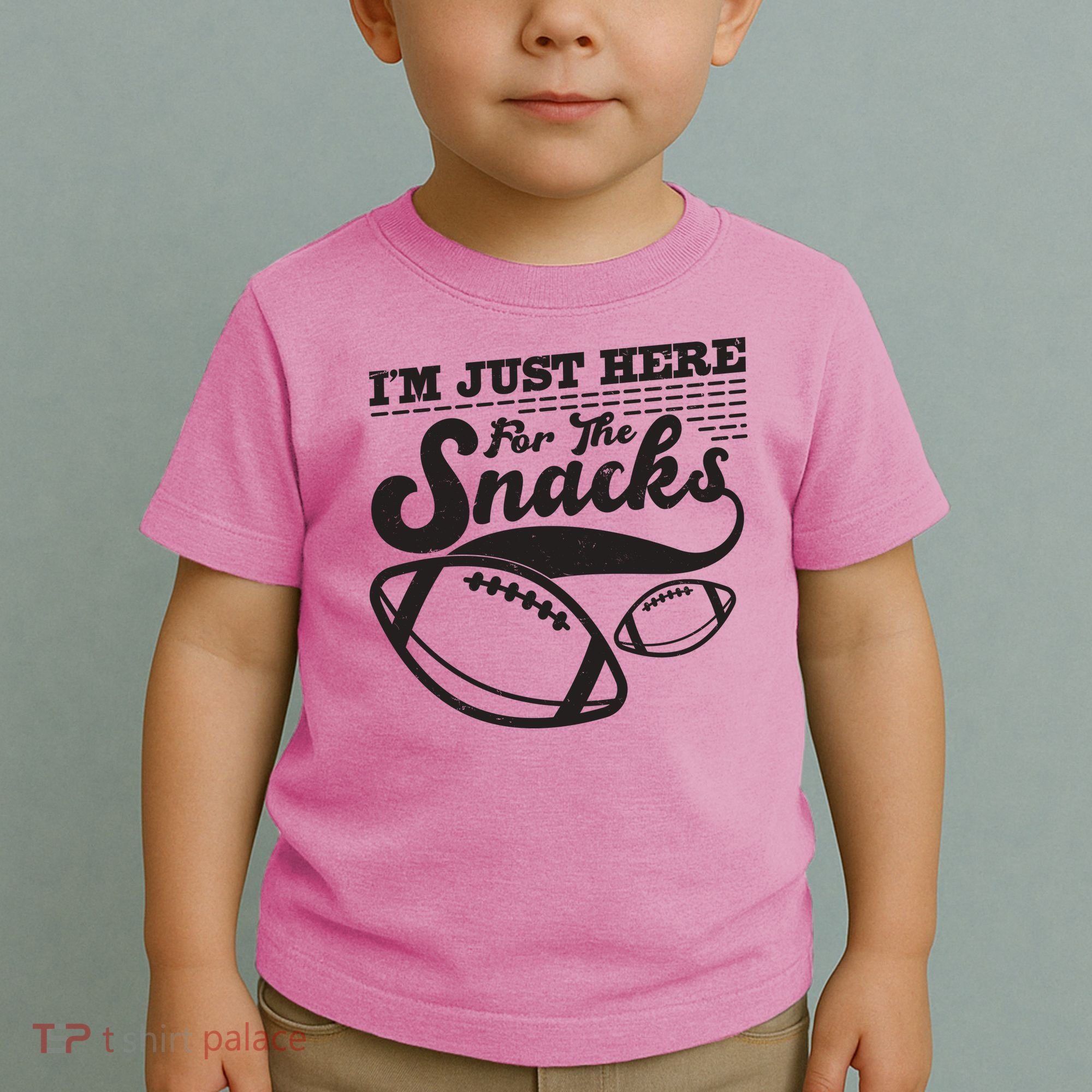 Funny I'm Just Here For The Snacks Toddler T-Shirt
