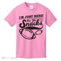 Funny I'm Just Here For The Snacks Kids T-Shirt thumb 0