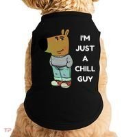 Funny Im Just A Chill Guy Meme Doggie Tank thumb 0