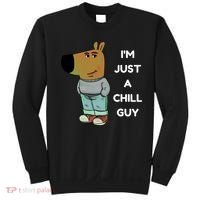 Funny Im Just A Chill Guy Meme Sweatshirt thumb 0
