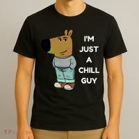 Funny Im Just A Chill Guy Meme T-Shirt thumb 3