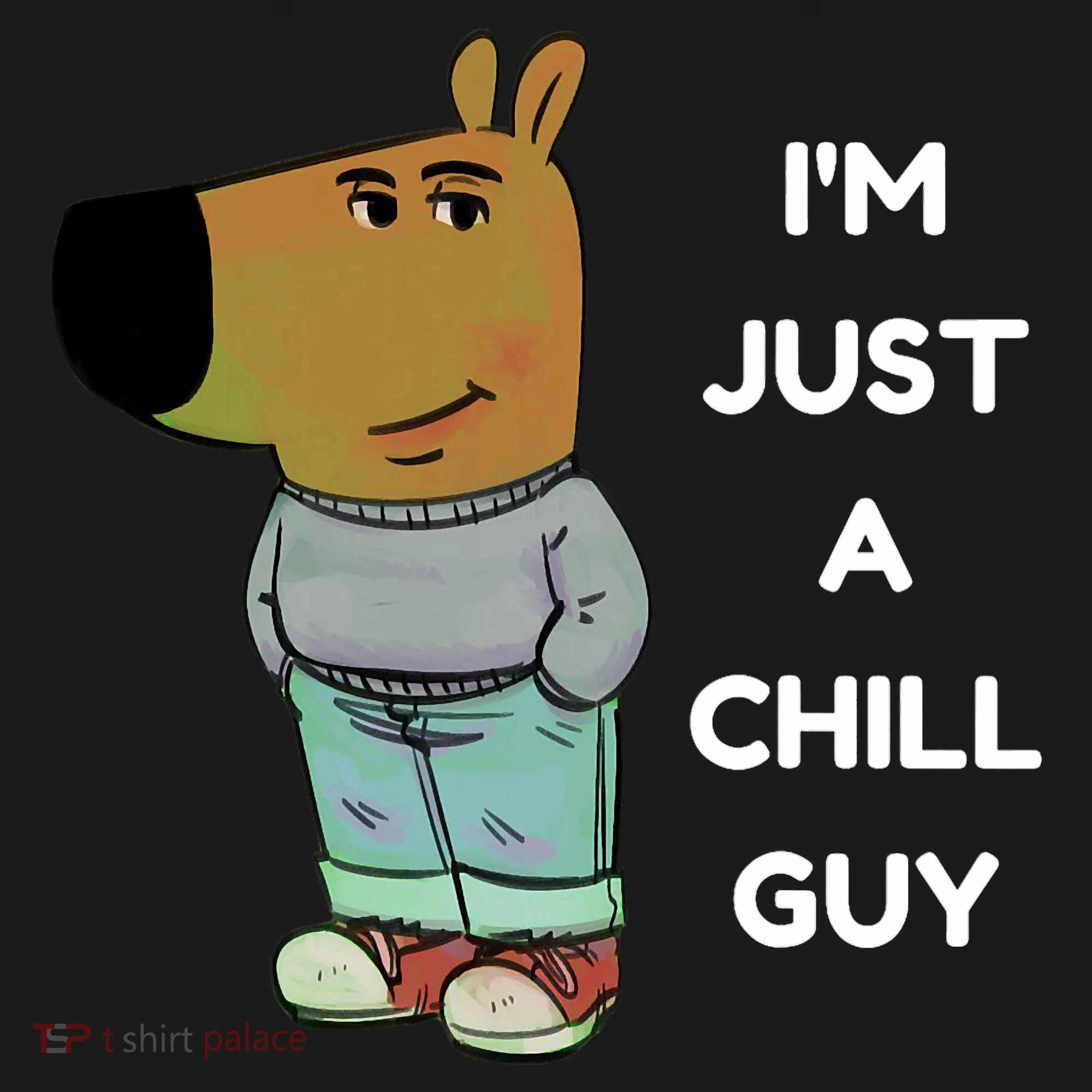 Funny Im Just A Chill Guy Meme Backpack