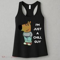 Funny Im Just A Chill Guy Meme Women's Tank Top thumb 3
