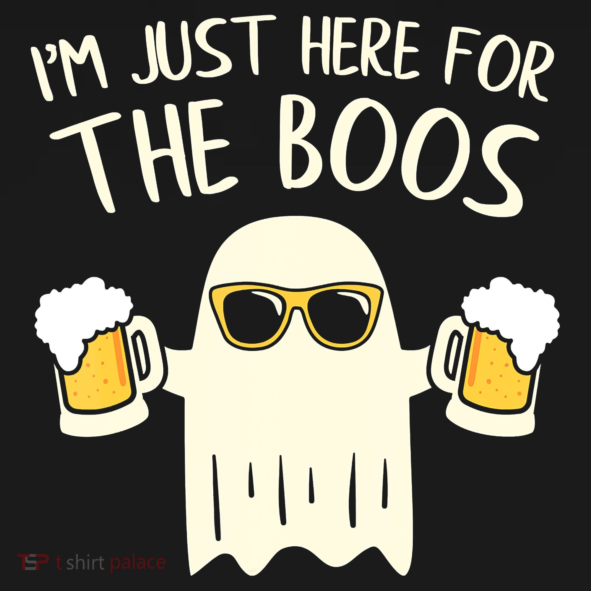 Funny Im Just Here For The Boos Shirt Gift Halloween Ghost Women's Tank Top