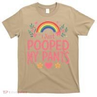 Funny I Just Pooped My Pants Humor Meme Funny Adult Joke T-Shirt thumb 0