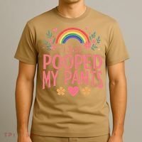 Funny I Just Pooped My Pants Humor Meme Funny Adult Joke T-Shirt thumb 3