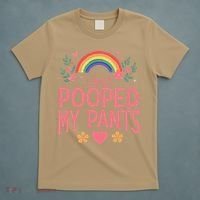 Funny I Just Pooped My Pants Humor Meme Funny Adult Joke T-Shirt thumb 5