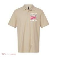 Funny I Know I Lift Like A Girl Funny Weightlifting Gift Polo thumb 0