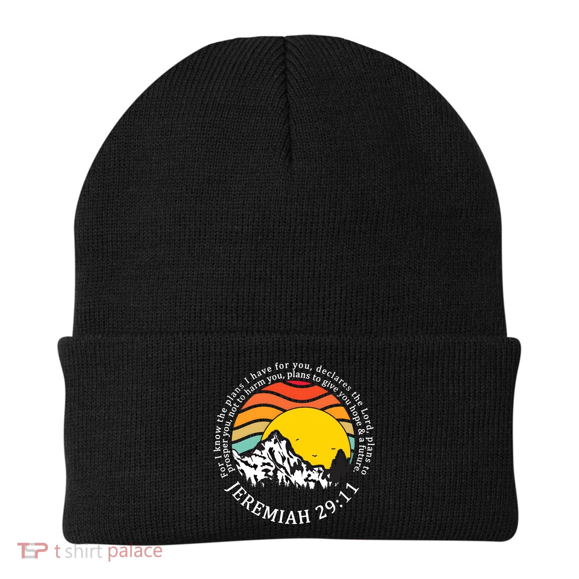 For I Know The Plans I Have For You Bible Jeremiah 29:11 Meaningful Gift Beanie