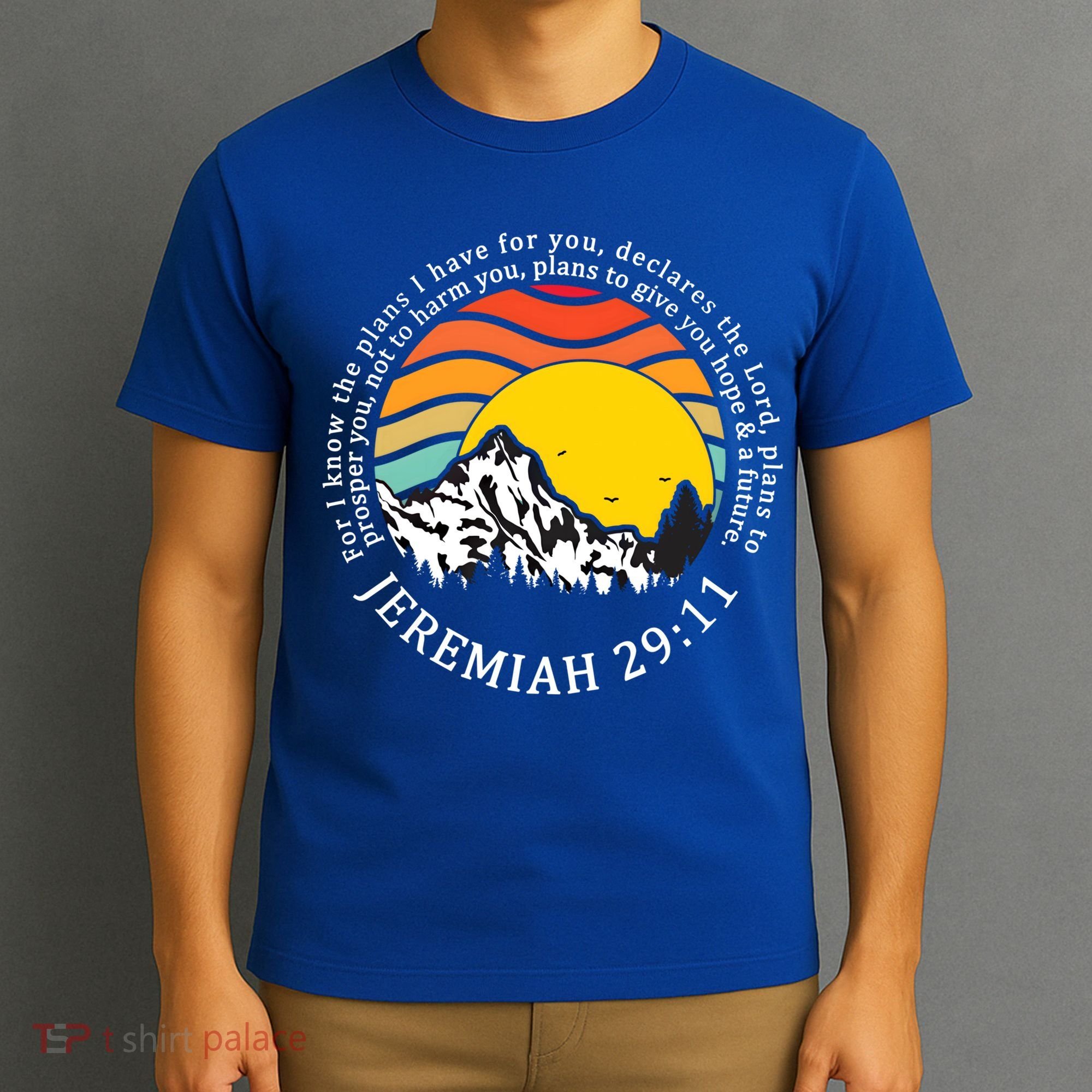 For I Know The Plans I Have For You Bible Jeremiah 29:11 Meaningful Gift T-Shirt
