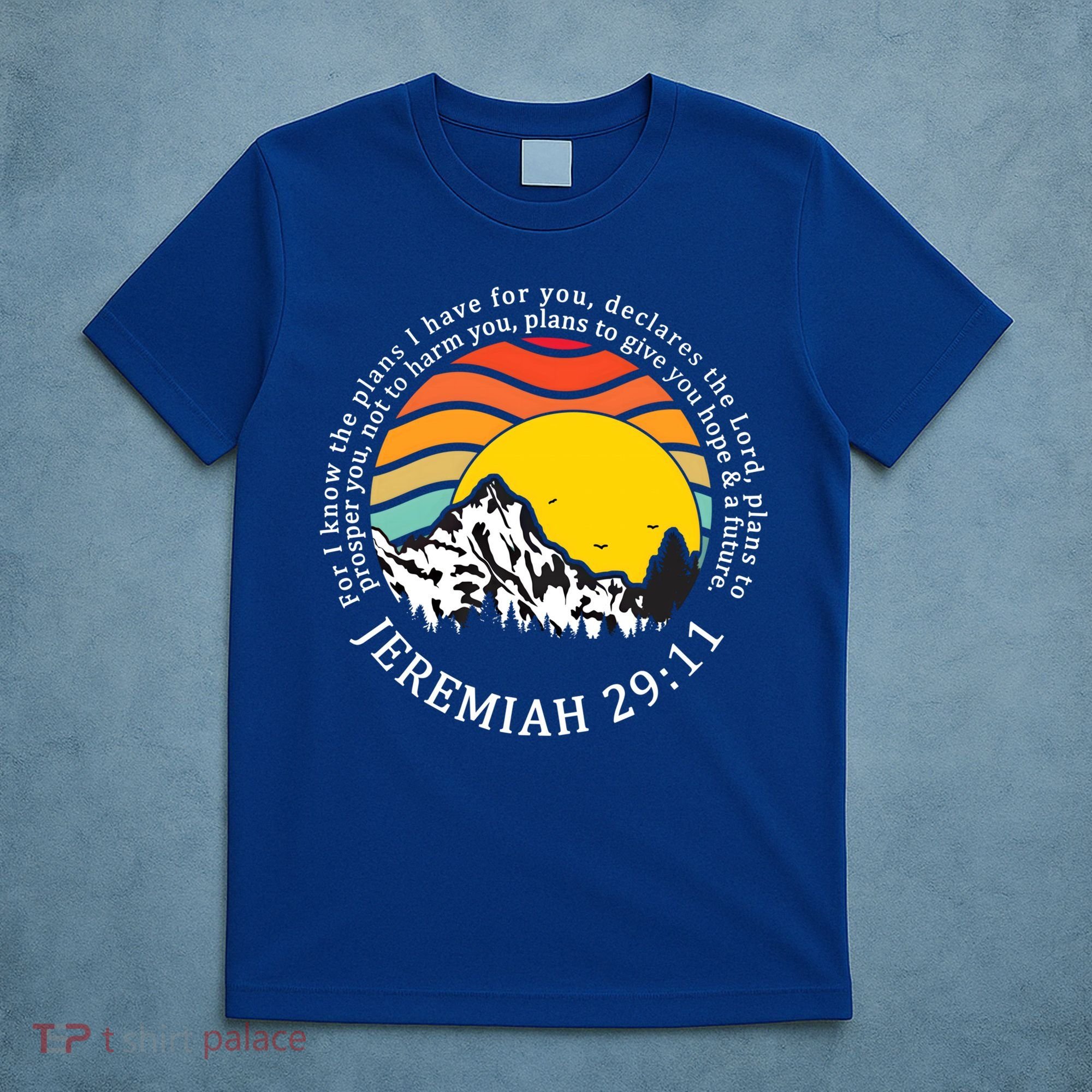 For I Know The Plans I Have For You Bible Jeremiah 29:11 Meaningful Gift T-Shirt