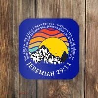 For I Know The Plans I Have For You Bible Jeremiah 29:11 Meaningful Gift Coaster thumb 0