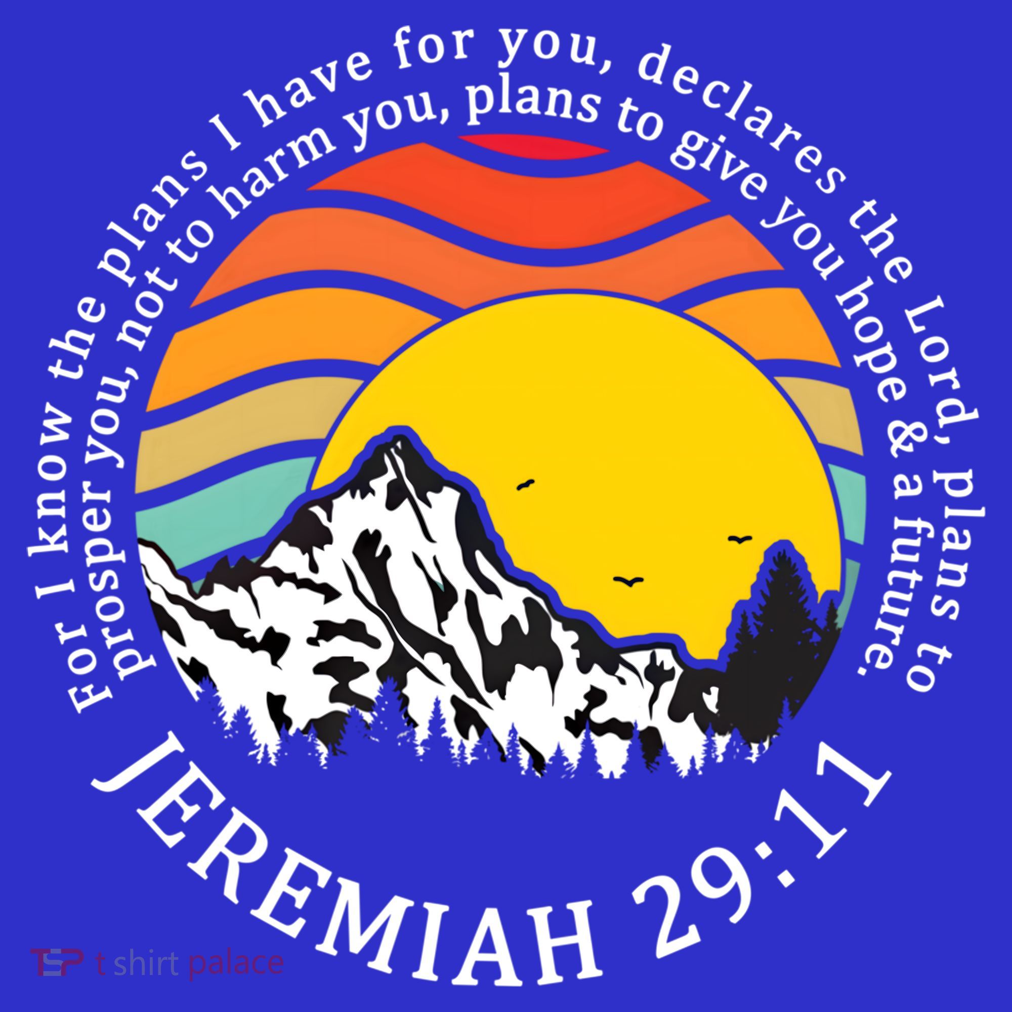 For I Know The Plans I Have For You Bible Jeremiah 29:11 Meaningful Gift Polo