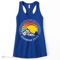For I Know The Plans I Have For You Bible Jeremiah 29:11 Meaningful Gift Women's Tank Top thumb 0