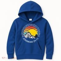 For I Know The Plans I Have For You Bible Jeremiah 29:11 Meaningful Gift Kids Hoodie thumb 0