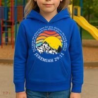 For I Know The Plans I Have For You Bible Jeremiah 29:11 Meaningful Gift Kids Hoodie thumb 3