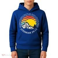 For I Know The Plans I Have For You Bible Jeremiah 29:11 Meaningful Gift Kids Hoodie thumb 4