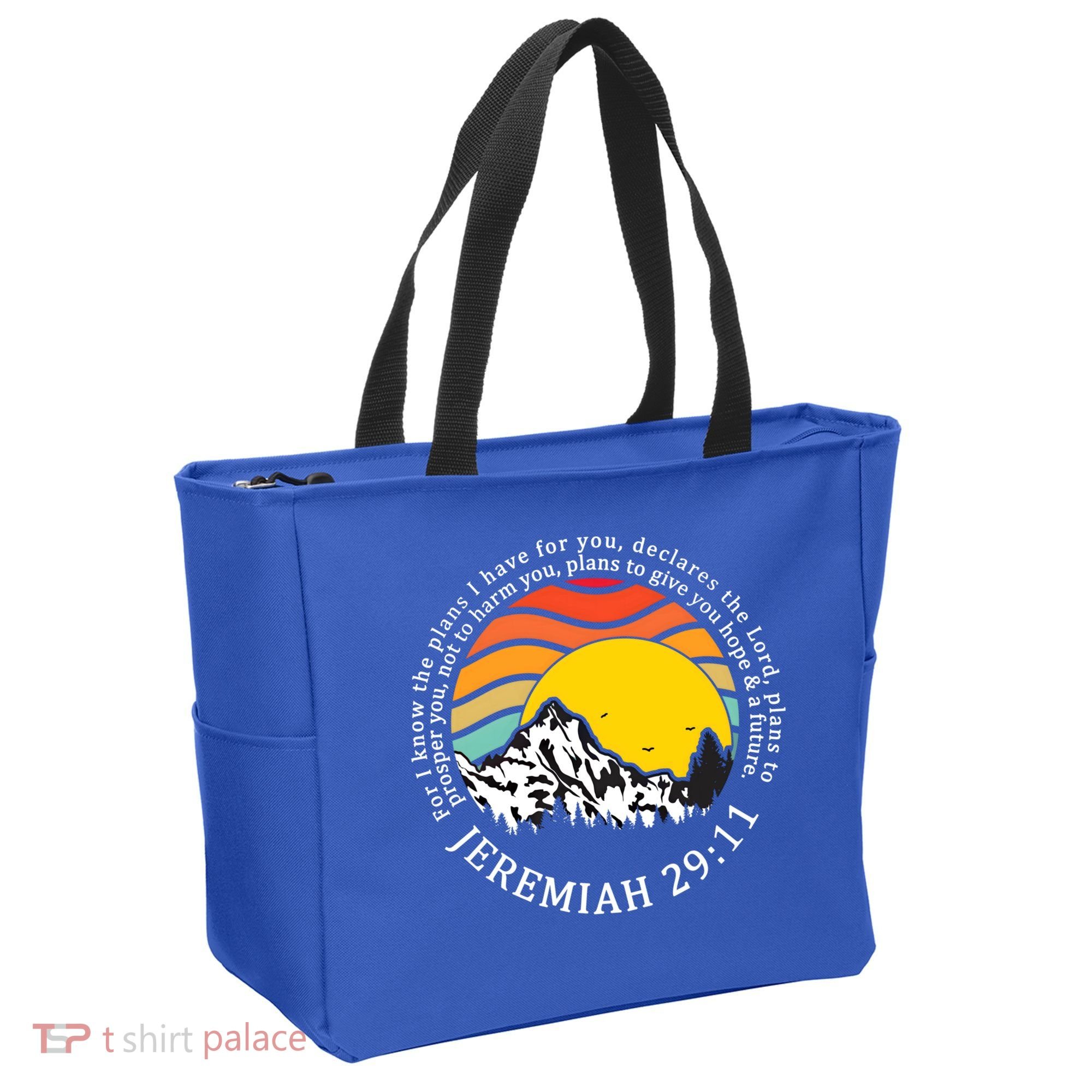 For I Know The Plans I Have For You Bible Jeremiah 29:11 Meaningful Gift Tote Bag