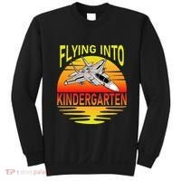 Flying Into Kindergarten Airplane Teacher Back To School Sweatshirt thumb 0
