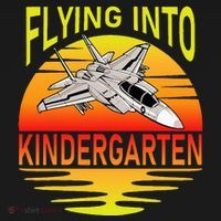 Flying Into Kindergarten Airplane Teacher Back To School Ornament thumb 1