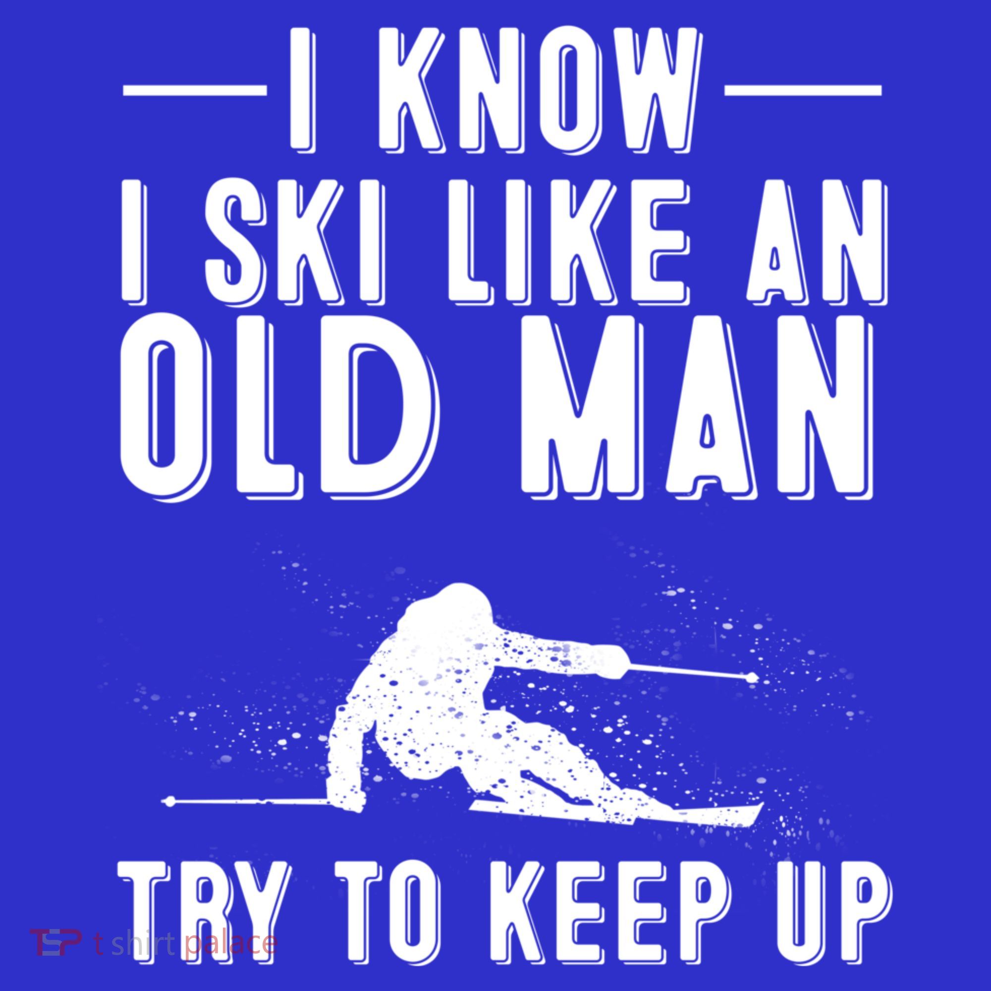 Funny I Know I Ski Like An Old Gift Cute Skiing Dads Gift Visor