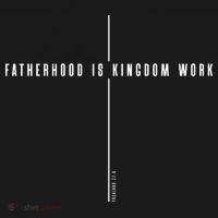 Fatherhood Is Kingdom Work Christian Dad Father's Day Visor thumb 3