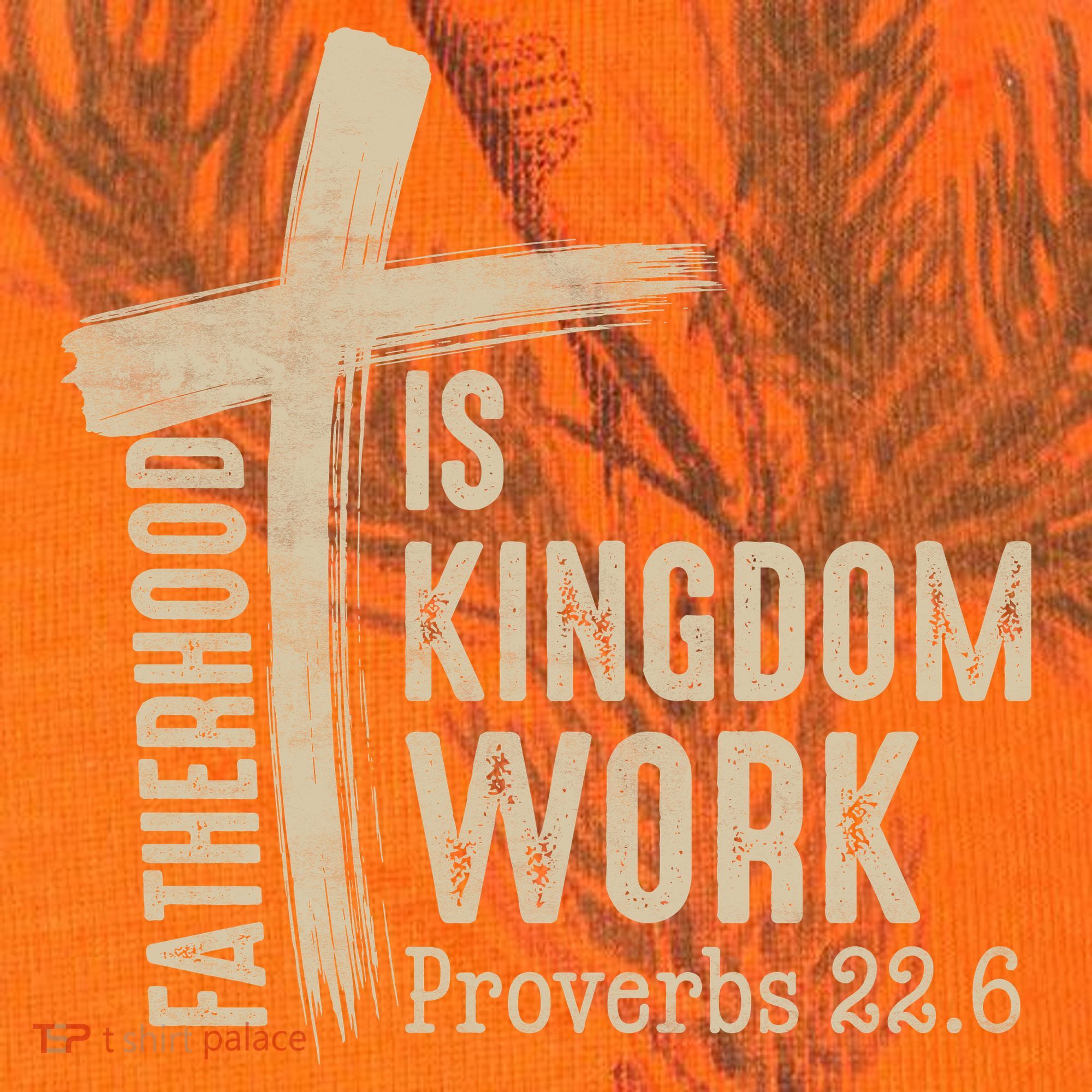 Fatherhood Is Kingdom Work Christian Dad Kati Licensed 12" Camo Cuffed Beanie