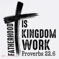 Fatherhood Is Kingdom Work Christian Dad T-Shirt thumb 7