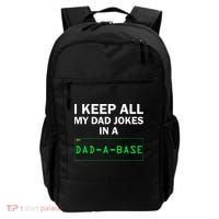 Funny I Keep All My Dad Jokes In A Dad A Base Gag Dad Joke Backpack thumb 0