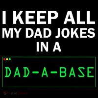 Funny I Keep All My Dad Jokes In A Dad A Base Gag Dad Joke Coffee Mug thumb 5